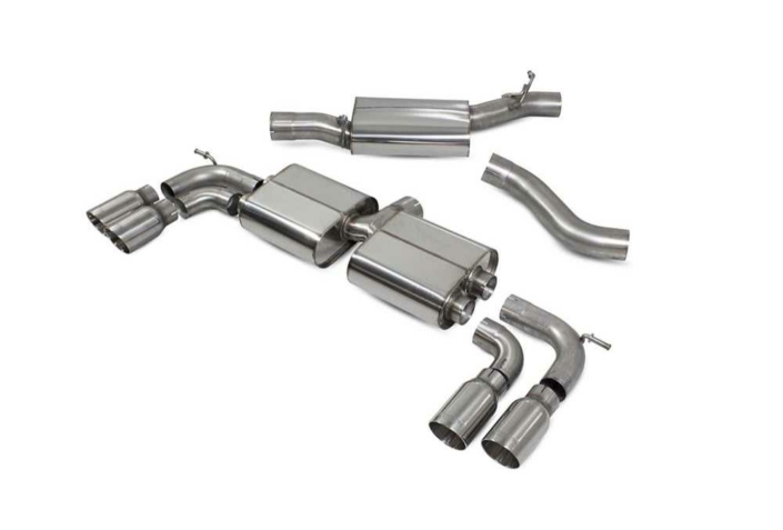 Scorpion Exhausts Volkswagen Golf Mk8 R (GPF) Resonated Cat/Gpf Back System - Afbeelding 2